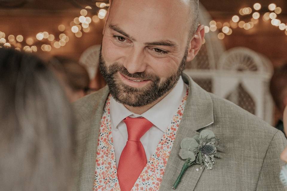 Création gilet de costume