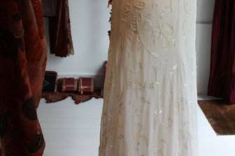 Robe de mariée brodee