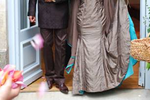 Robe de mariée style empire
