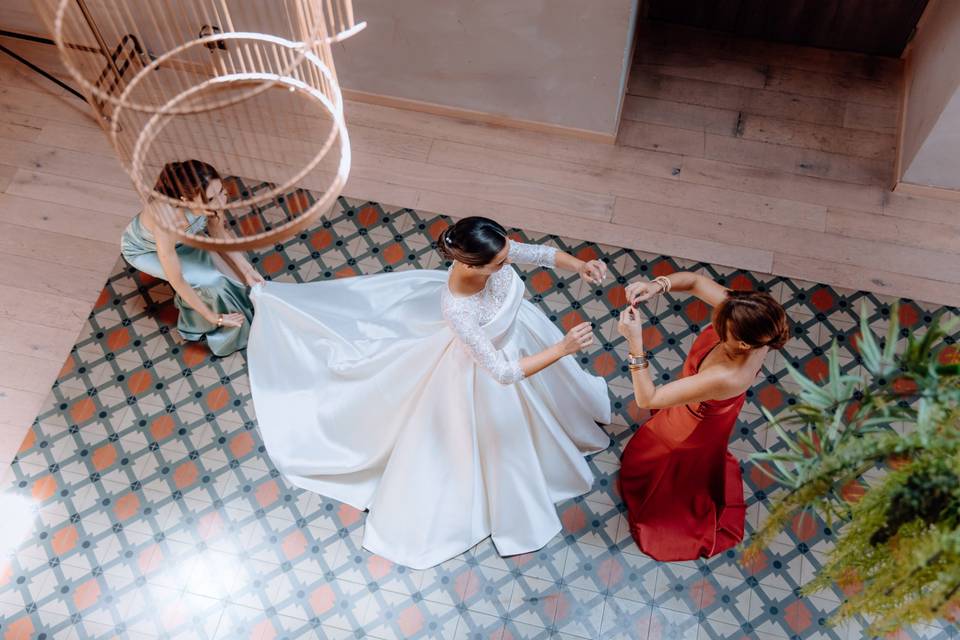 Préparation sur-place