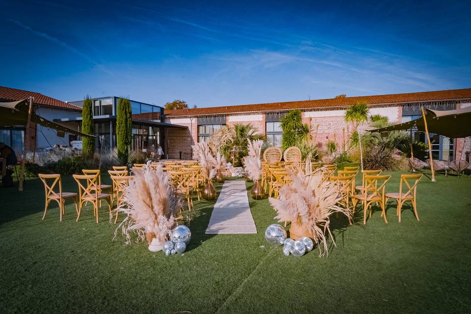 Extérieurs : Cérémonie