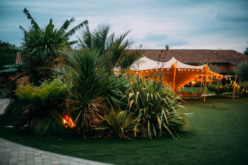 Extérieurs : Vin d'honneur