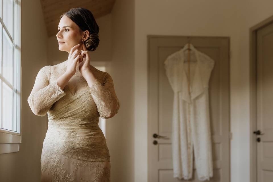 Préparatif mariée