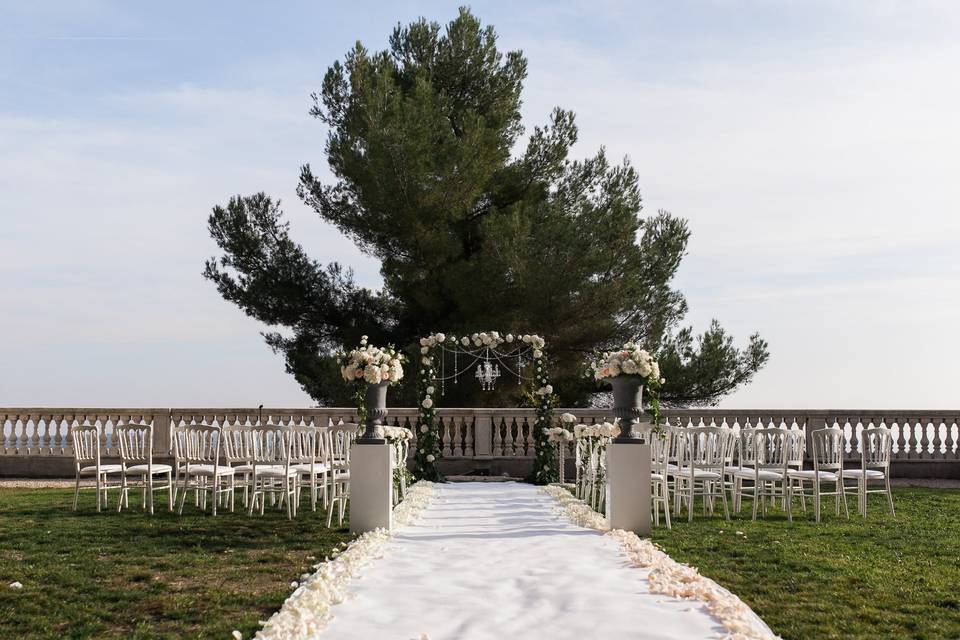 Mariage sur la côte d'azur