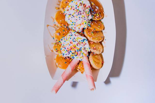 Pancakes est ses toppings