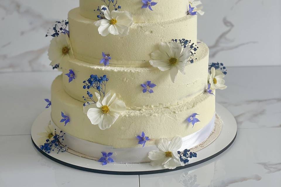 Wedding cake entremets