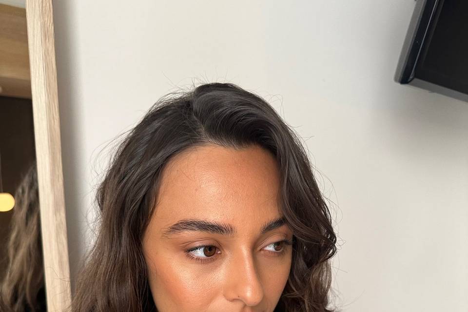 Wavy et Makeup naturel