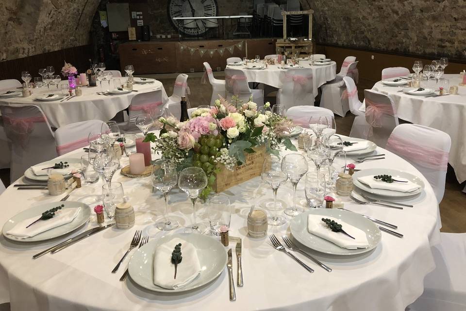 Fleurs pour table Auxonne