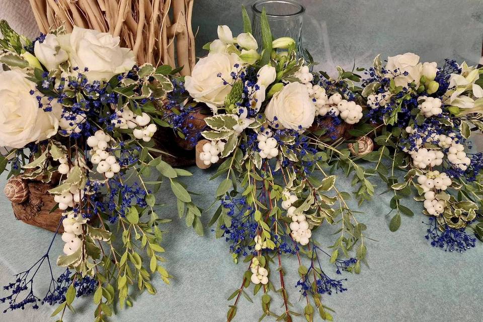 Fleurs pour table mariage