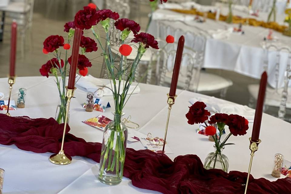 Table des invités