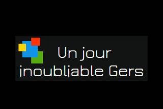 Logo un jour inoubliable Gers