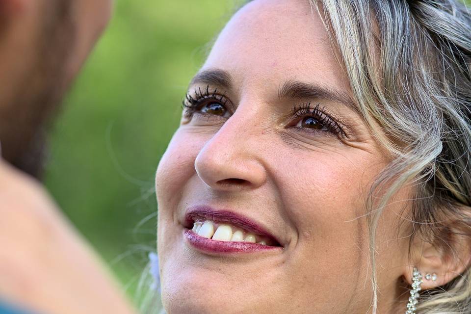 Regard d'une mariée