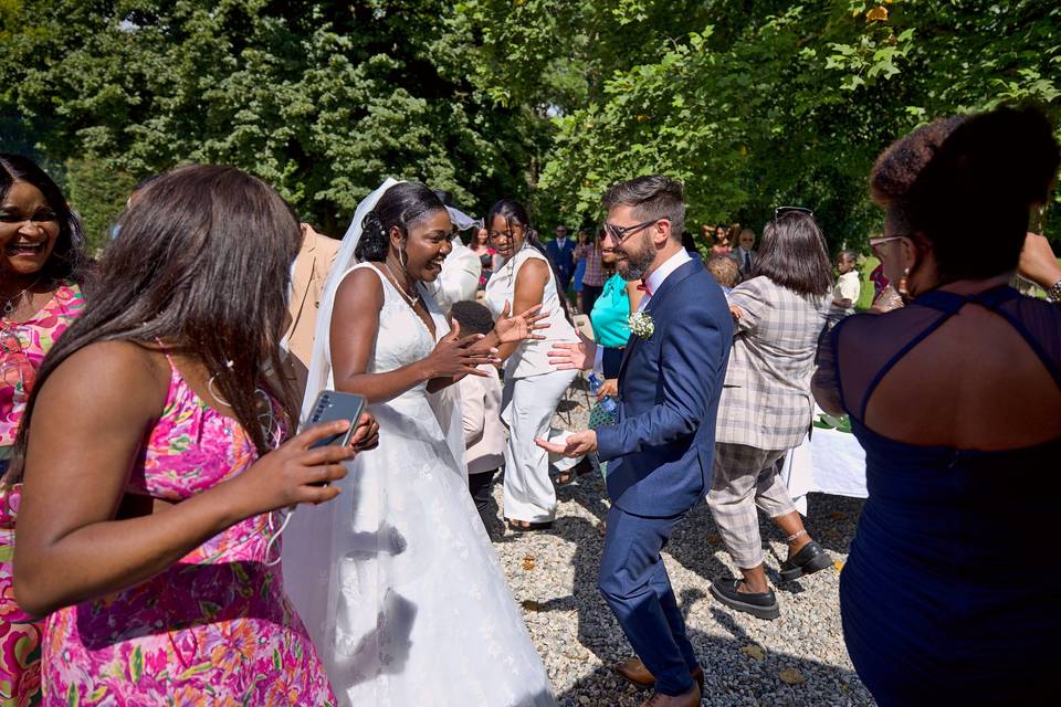 Danse avant la cérémonie