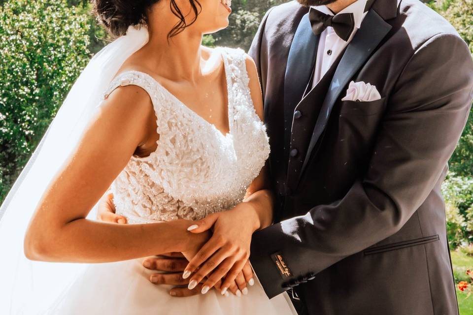 Le regard avant de se dire oui