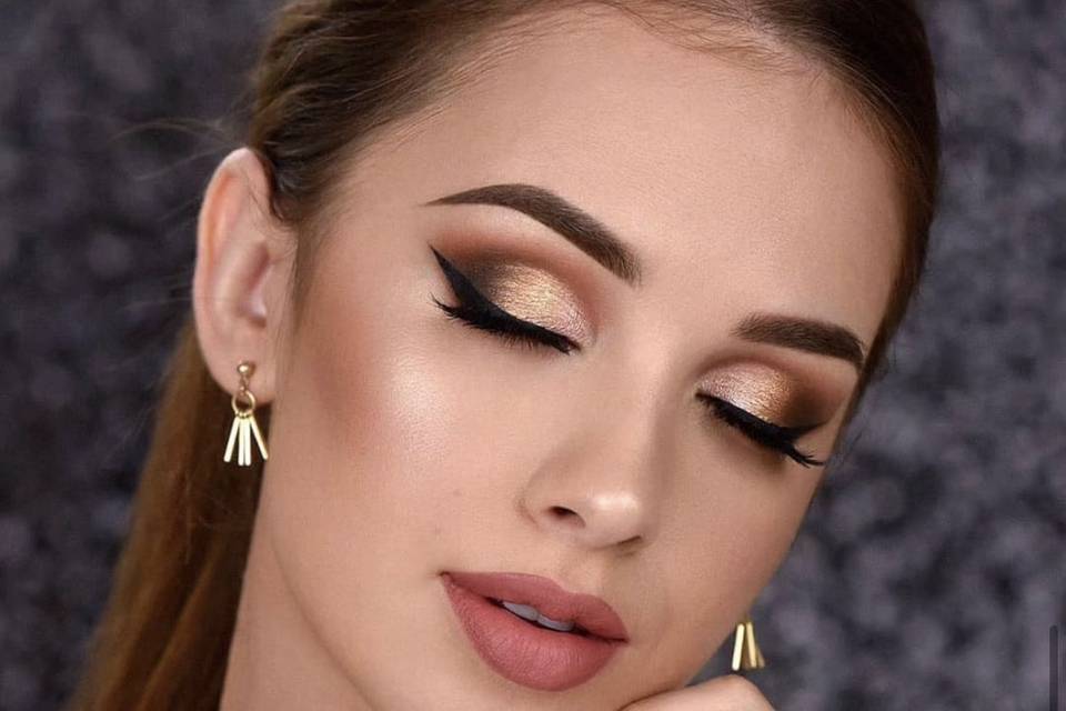 Maquillage sophistiqué