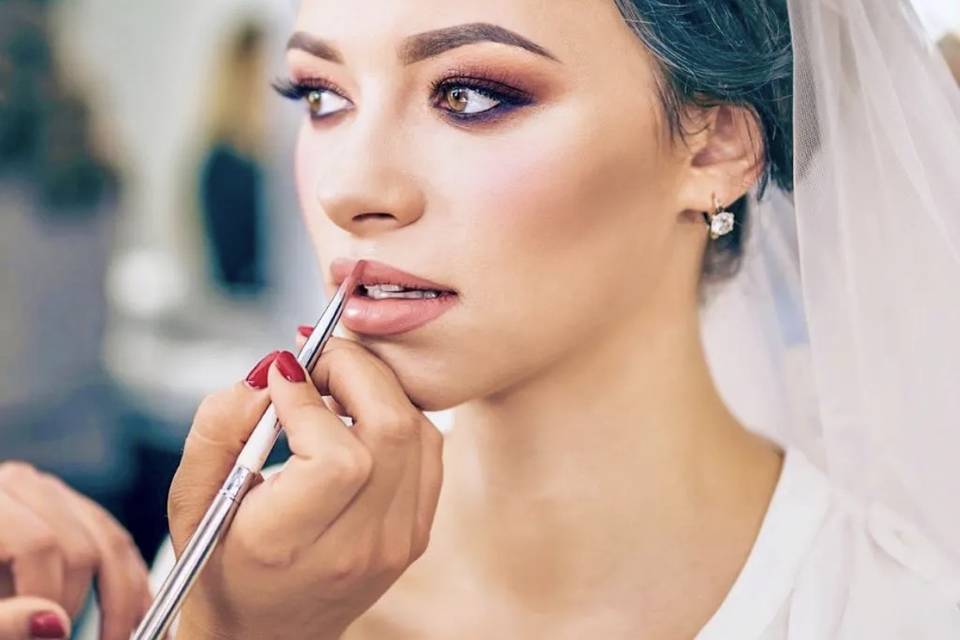 Mise en beauté mariée