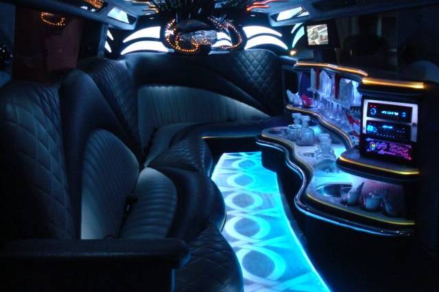 Hummer limousine intérieur