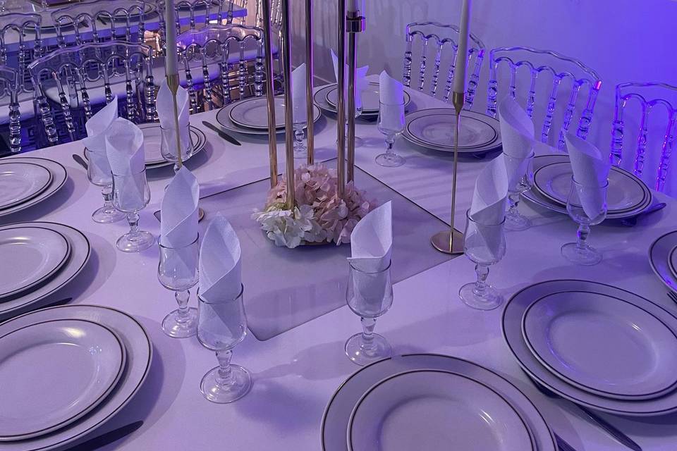 Table décoré