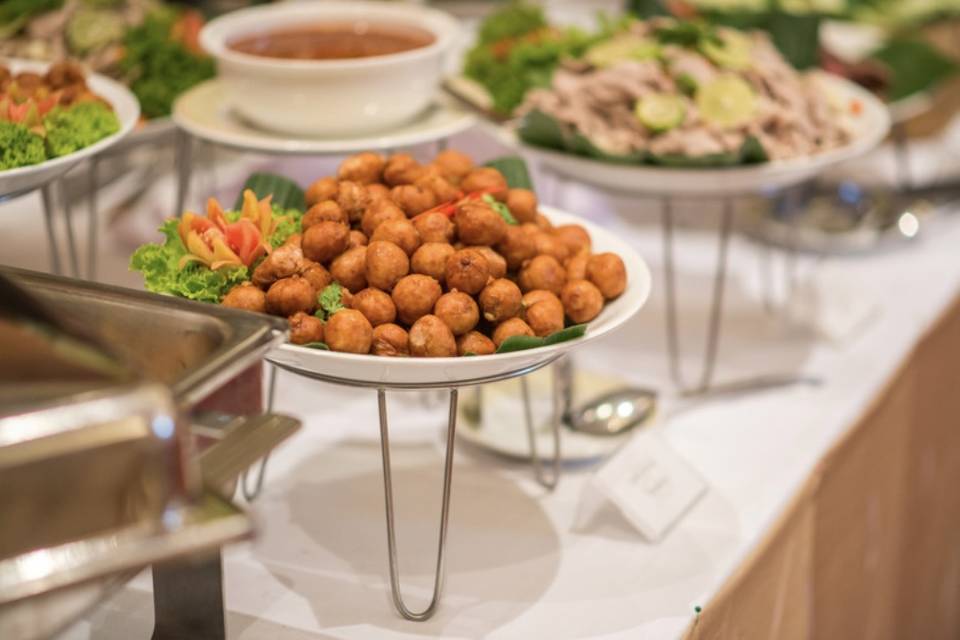 Menu buffet