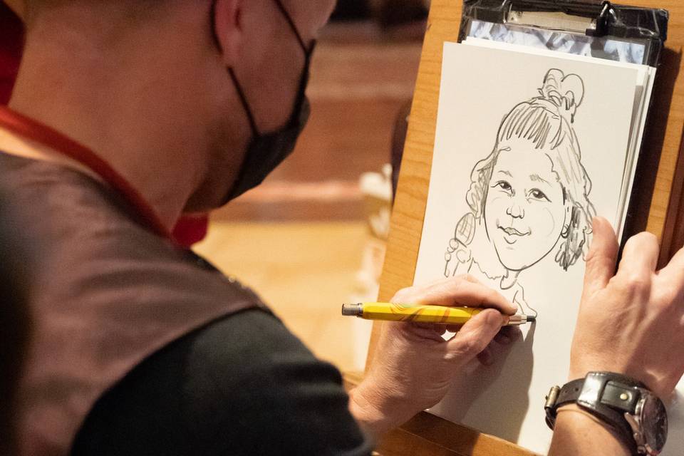 Portraitiste caricaturiste pro