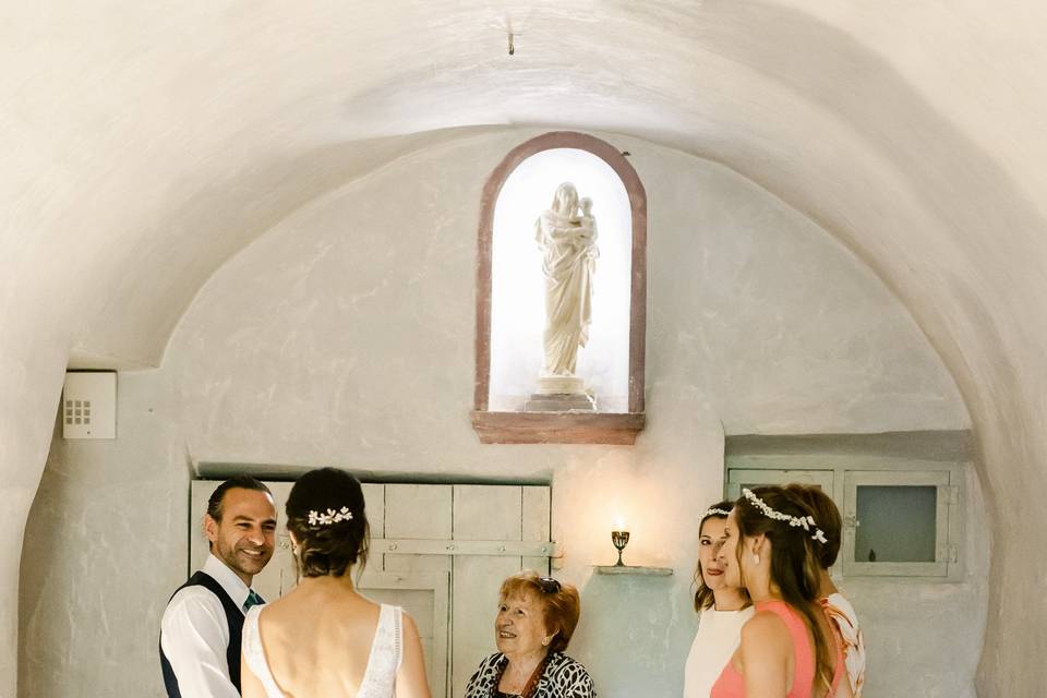 Petit apparté dans la chapelle