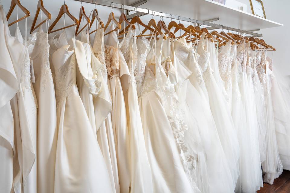 Cintres de robes de mariée