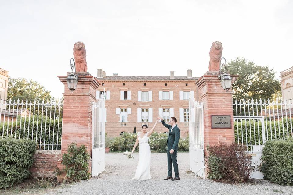 Mariage au Château de Conques