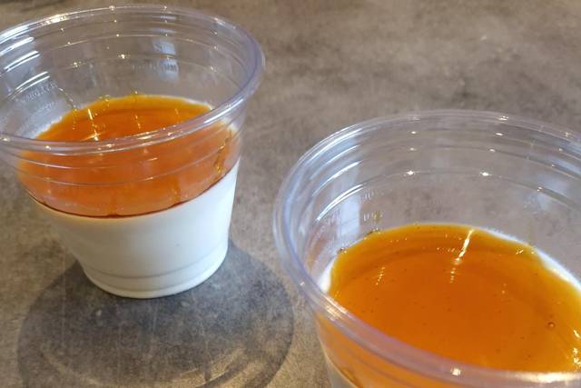 Panna cotta caramel