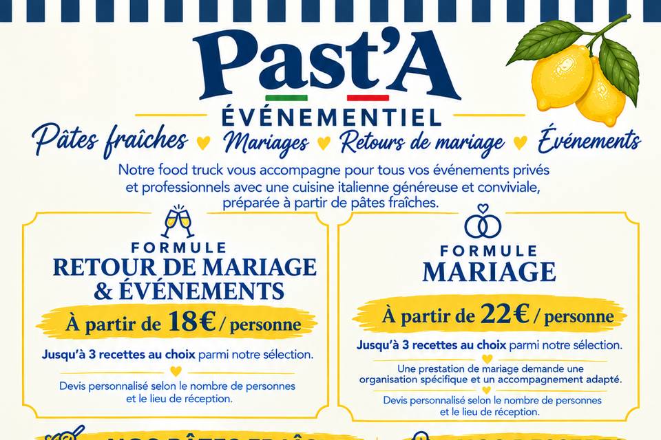 La carte événementiel