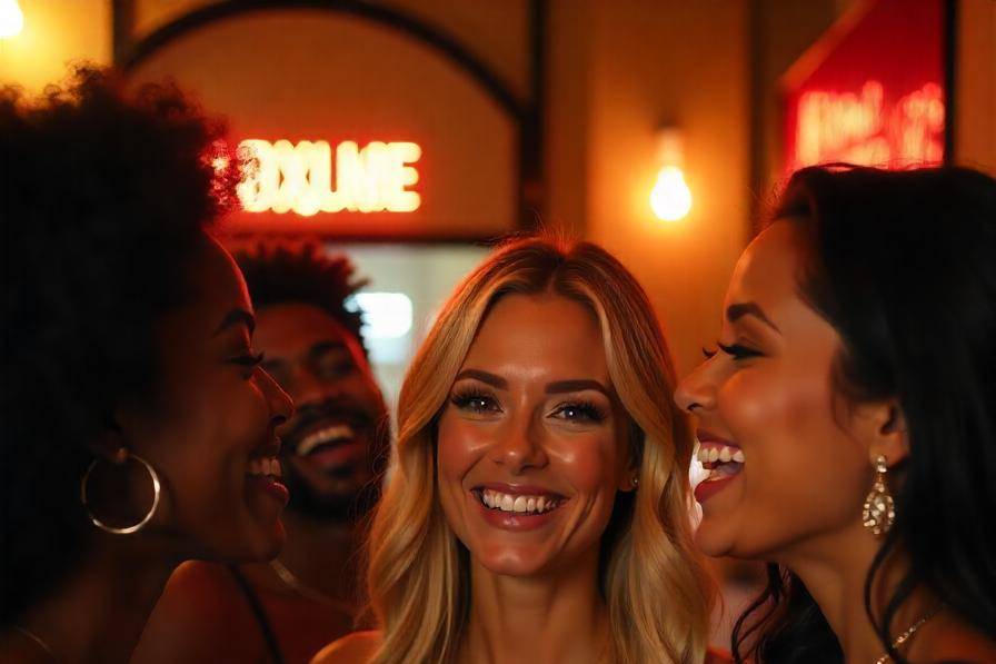 Future bride with her friends