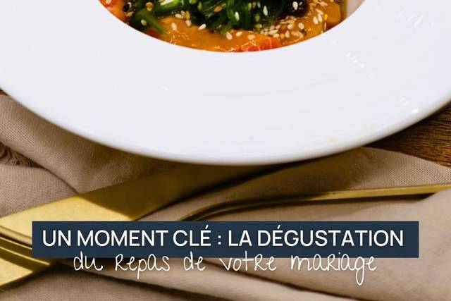 Dégustation de mariage
