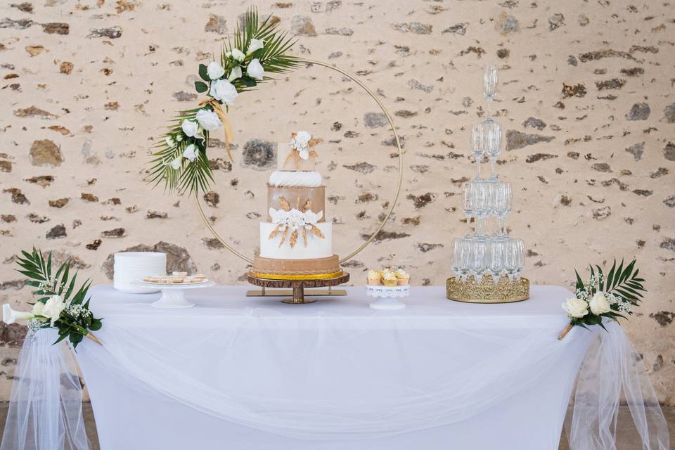 Wedding cake et décoration