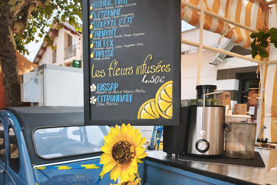 Bar à jus bleue 🍋🍋‍🟩