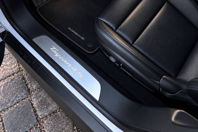 Intérieur luxueux de Porsche