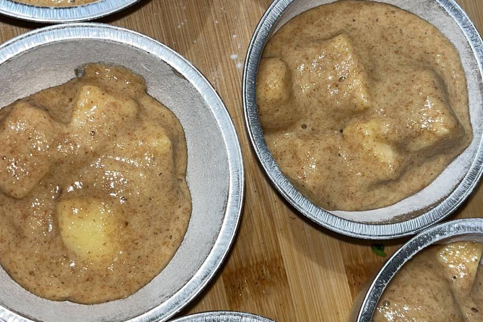 Gâteau à la pomme complet