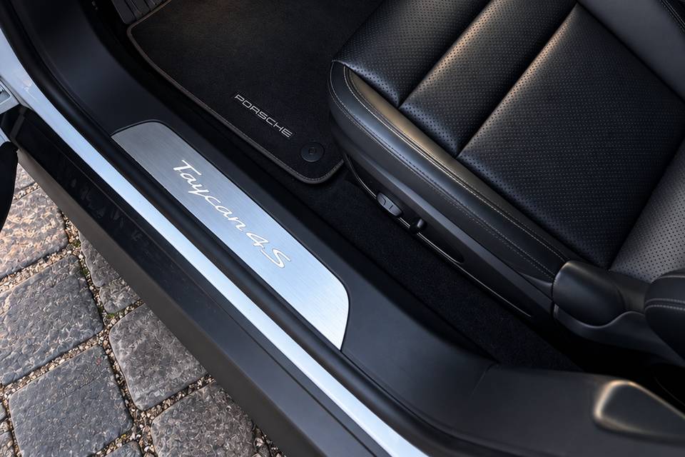 Intérieur luxueux de Porsche