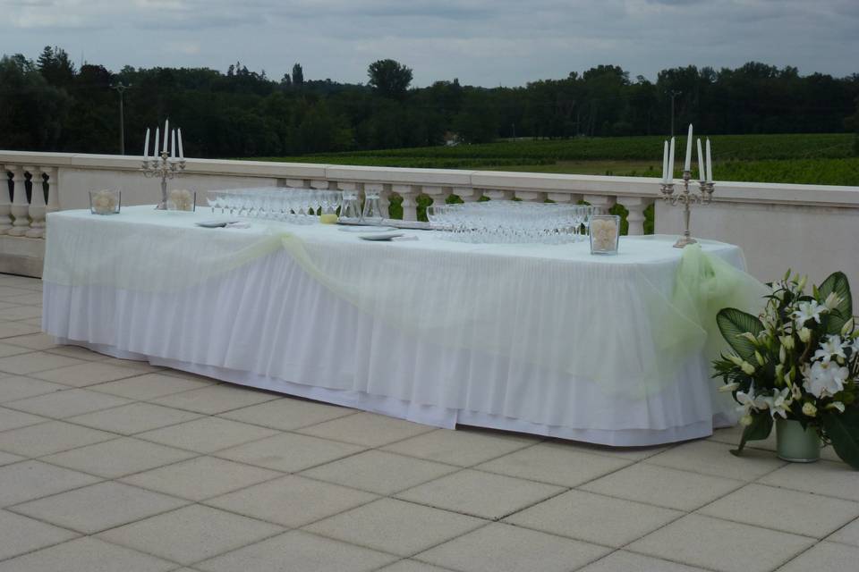 Table pour cocktail