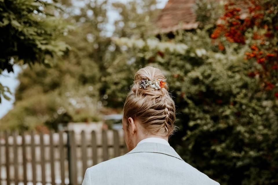 Coiffure du marié