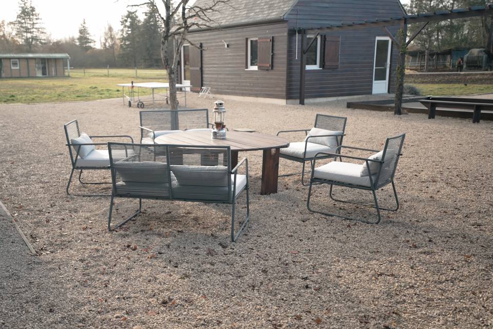 Salon de jardin
