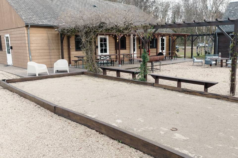 Terrain de pétanque
