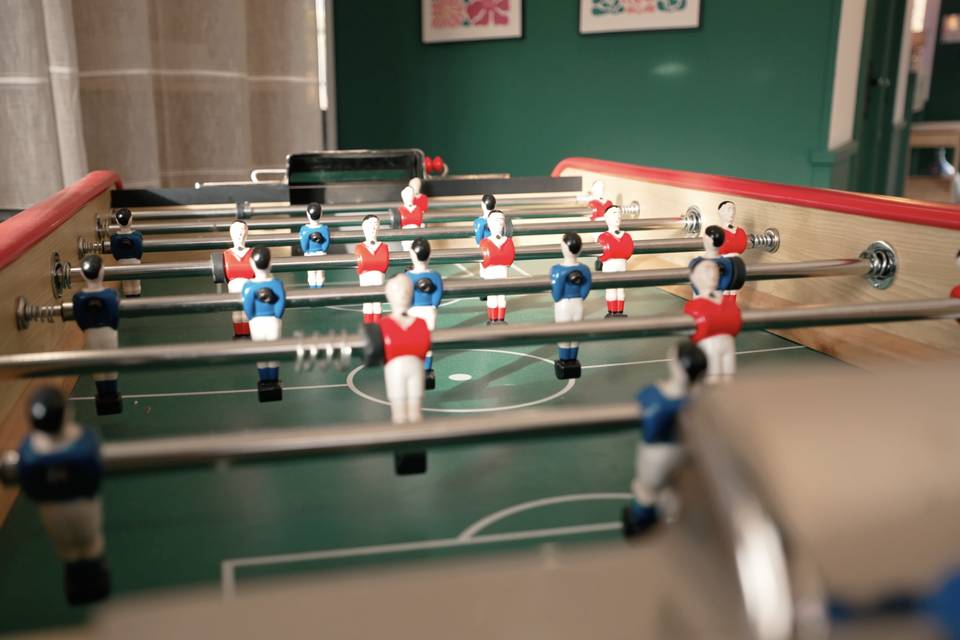 Babyfoot salle de réception