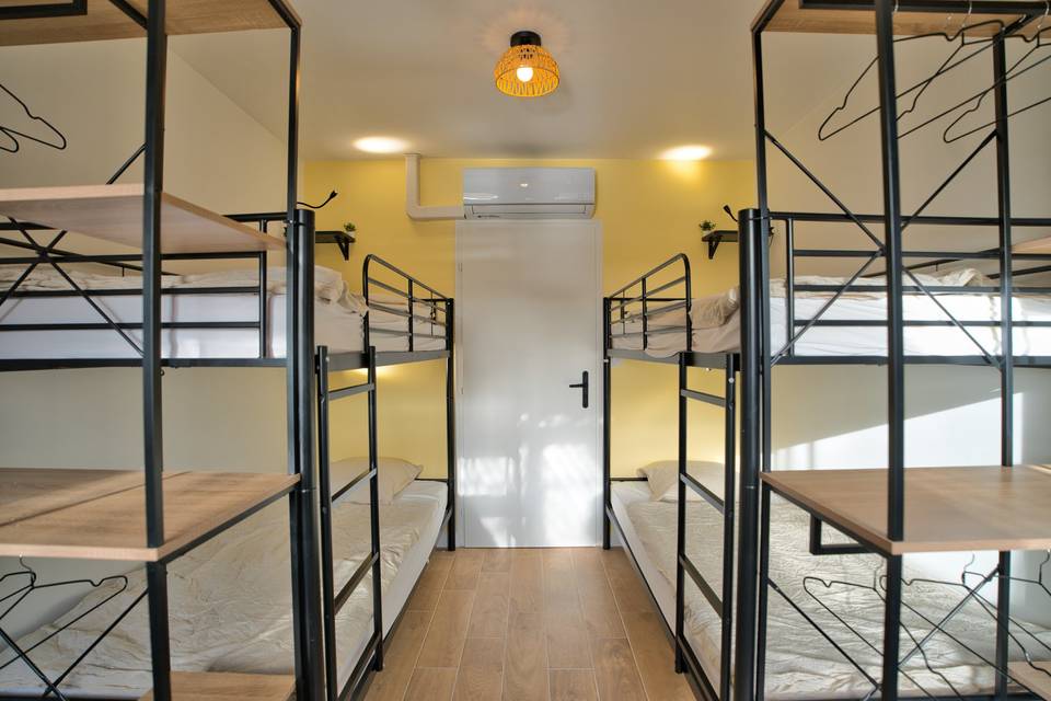 Chambre + salle d'eau & wc