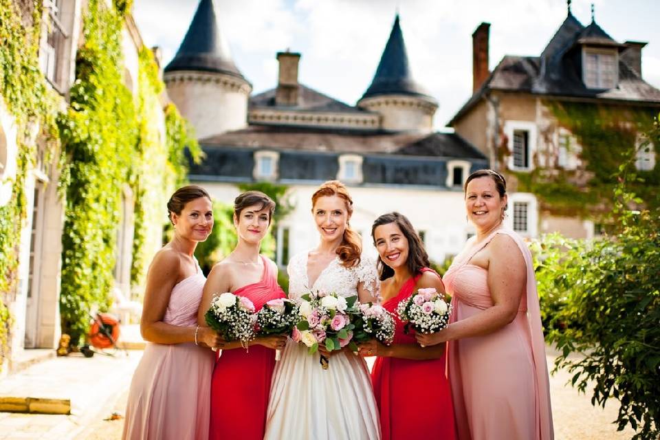 Brides in Paris by Andreé-Line