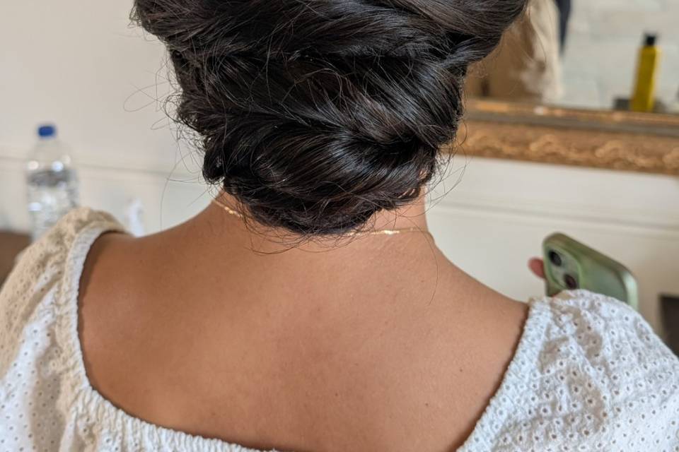 Chignon mariée
