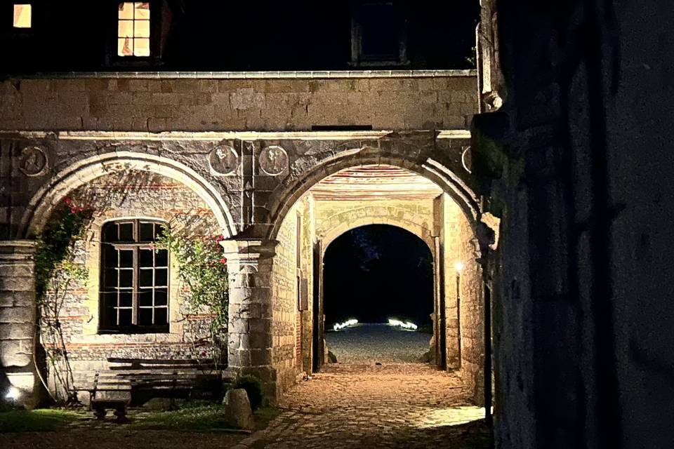 Le manoir la nuit