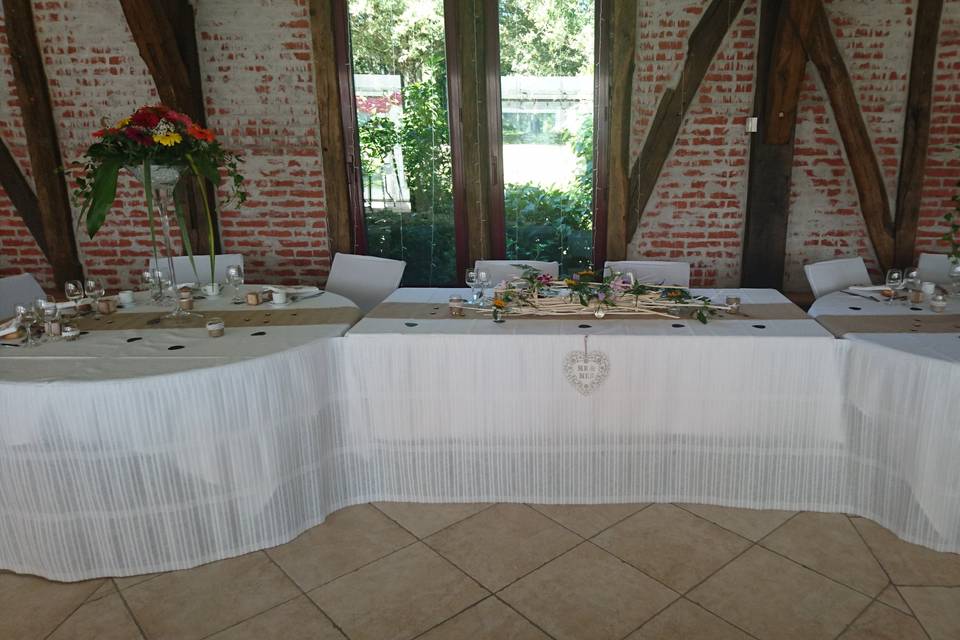 Table d'honneur