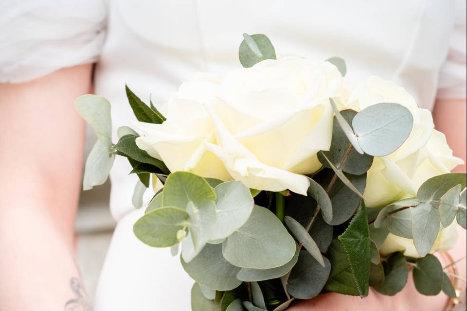 Bouquet de fleur de la mariée