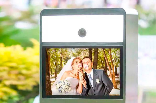 Cheese photobooth mariage