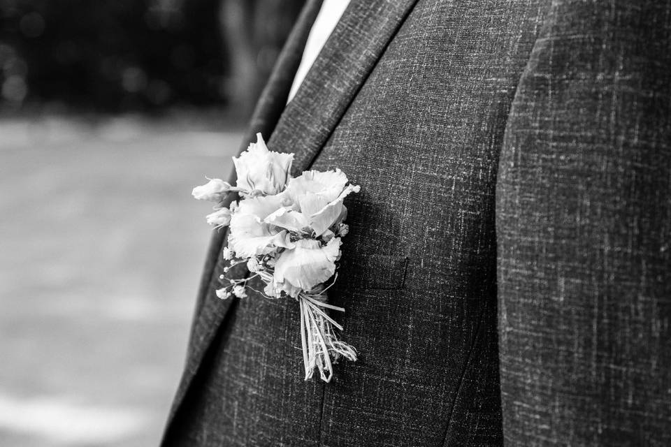 Boutonnière marié