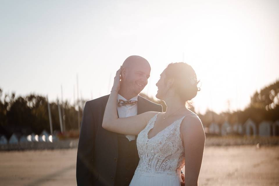 Séance engagement à la plage